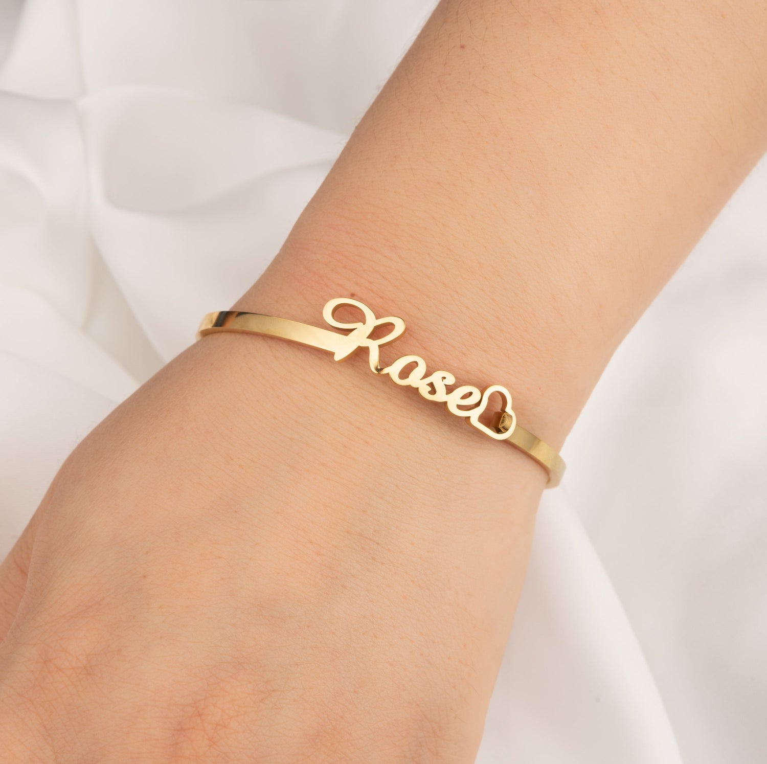 Brazalete Nombre con Cierre Personalizado