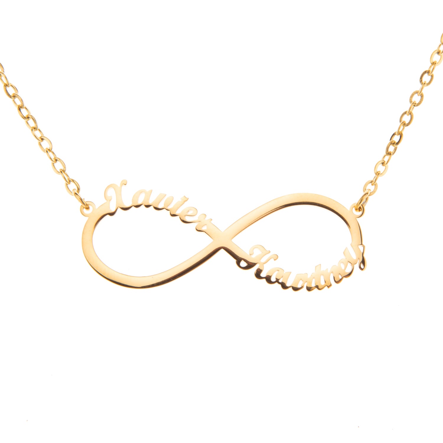Collar Nombre Infinito con Dos Nombres
