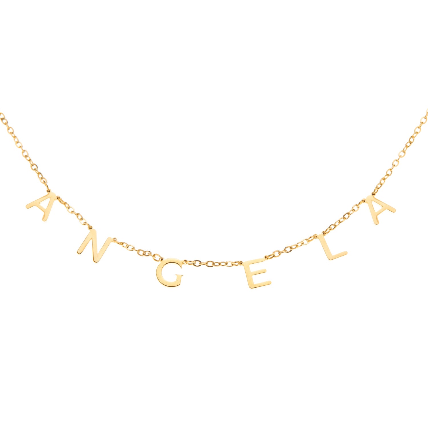Collar Cadena con Inicial Personalizado