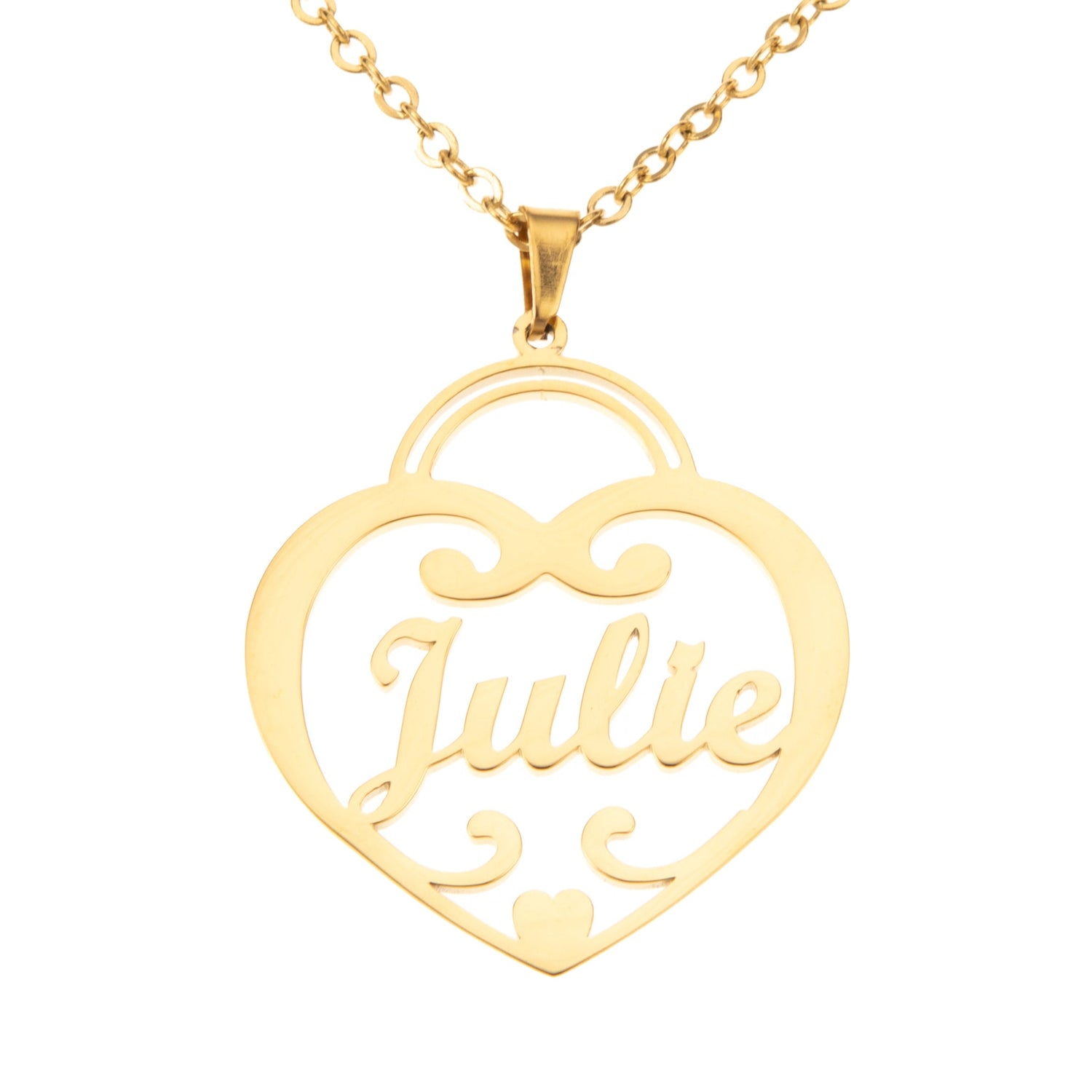 Collar Nombre Corazón Personalizado