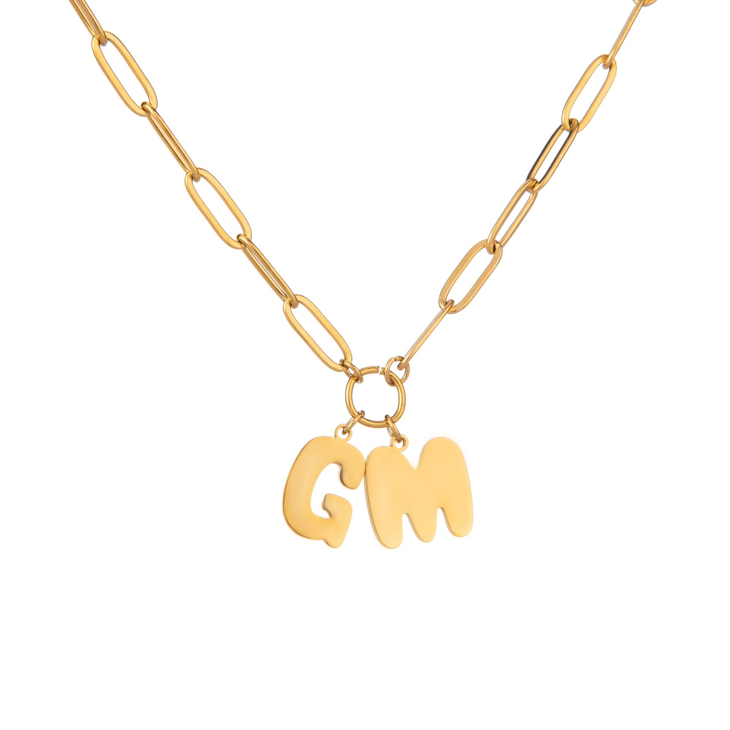 Collar Letras Bubble Personalizado