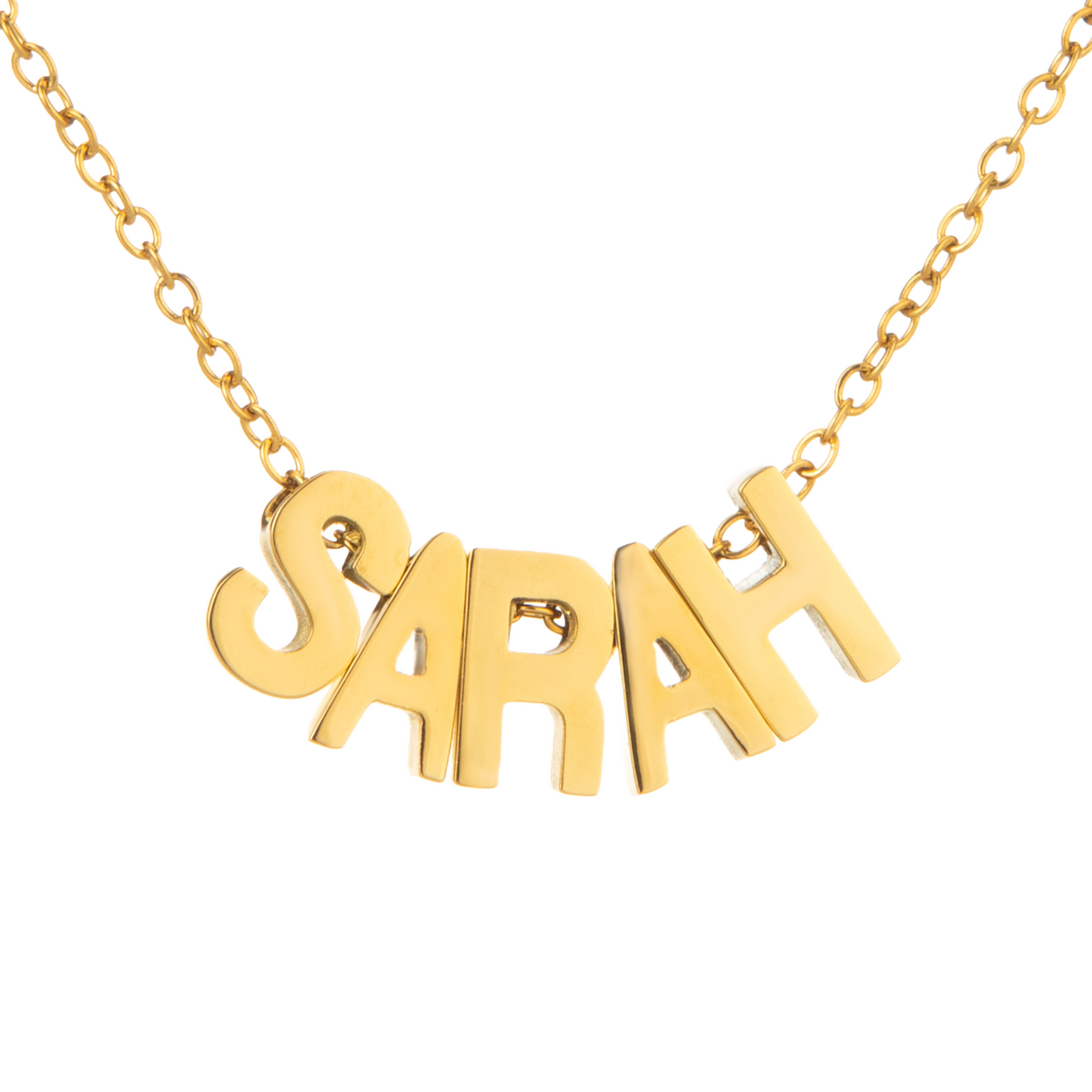 Collar Inicial Pequeña Personalizada