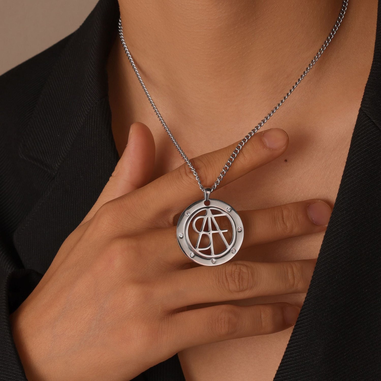 Collar Monograma Heritage para Hombre