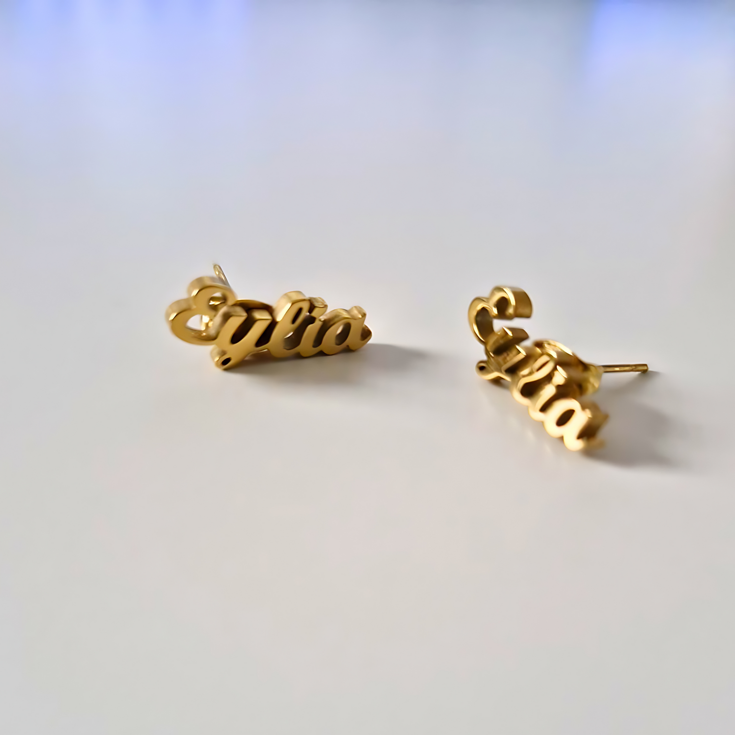 Pendientes Personalizados con Dos Nombres
