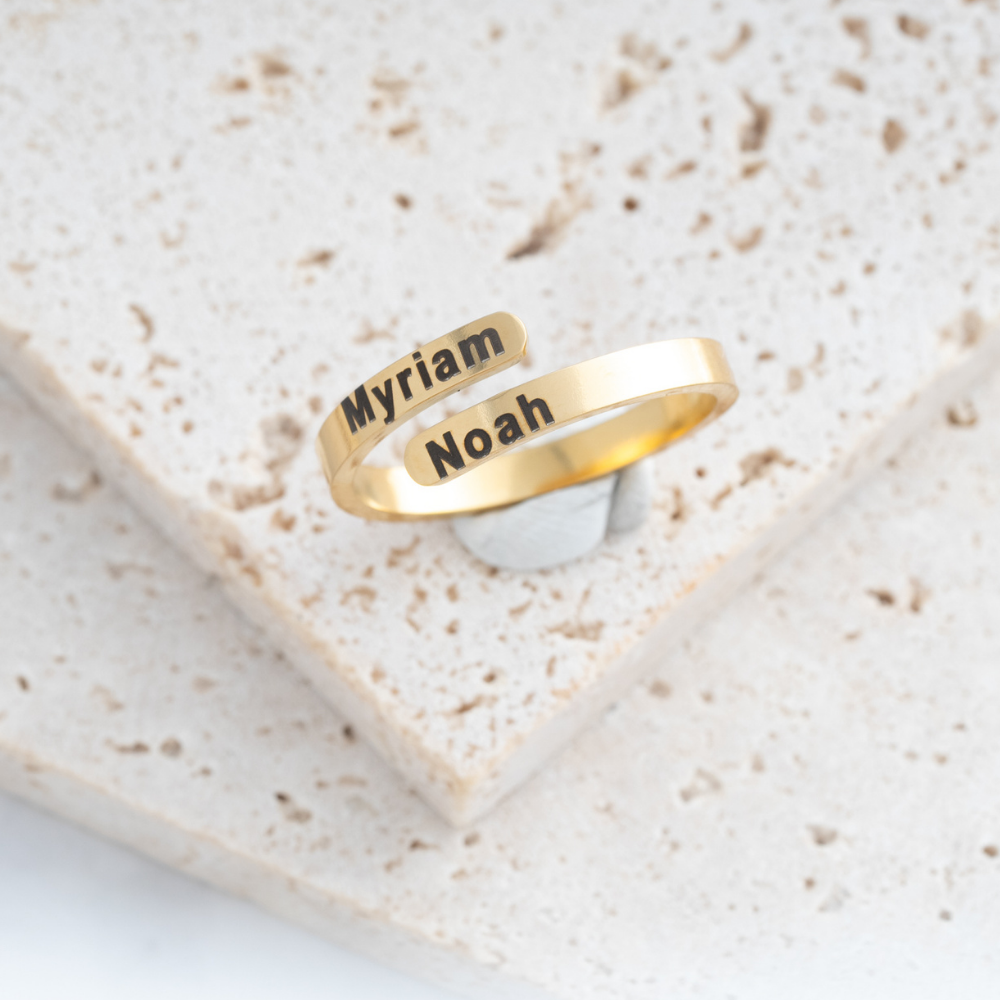 Anillo Doble Nombre