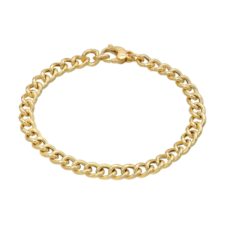 Pulsera Cadena Redondeada para Hombre