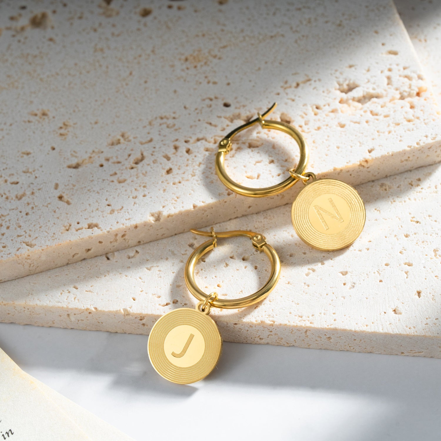 Pendientes Inicial Sunburst