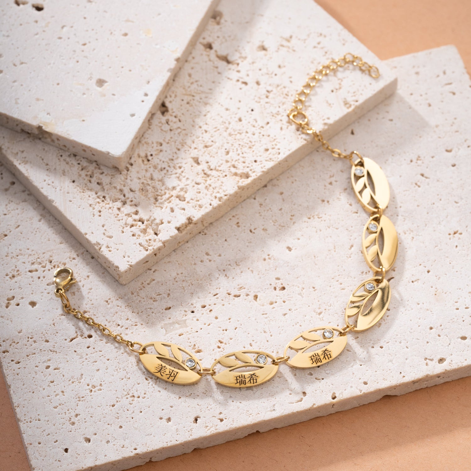 Pulsera Japonesa Multihoja Personalizada