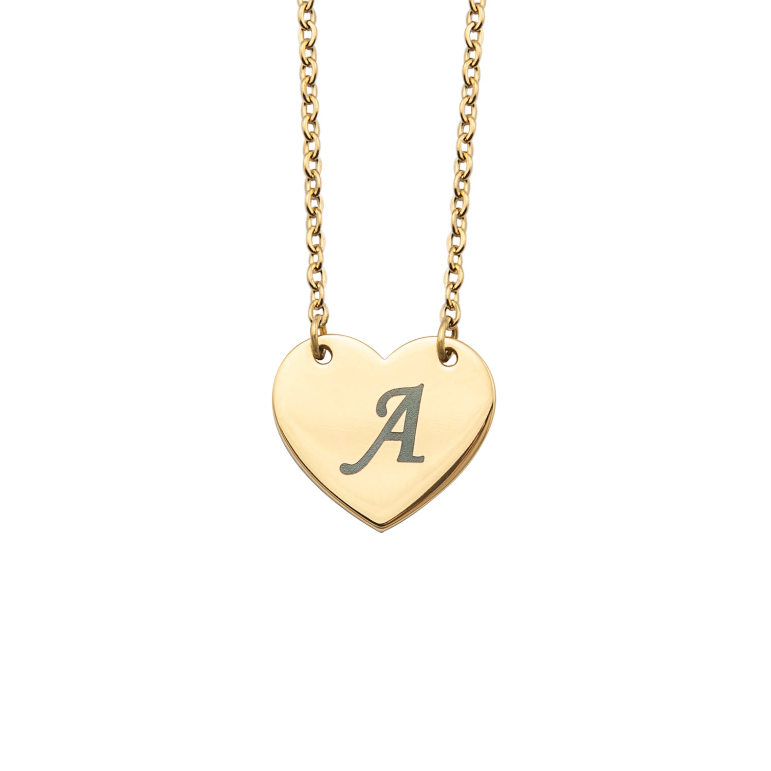 Collar Inicial Corazón Personalizado
