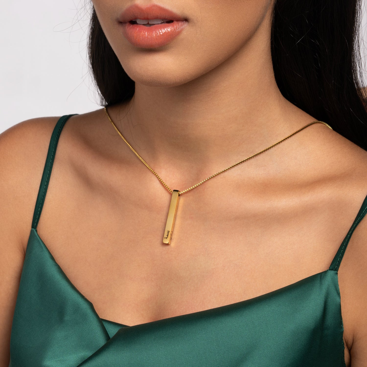 Collar Árabe Barra 3D Personalizado