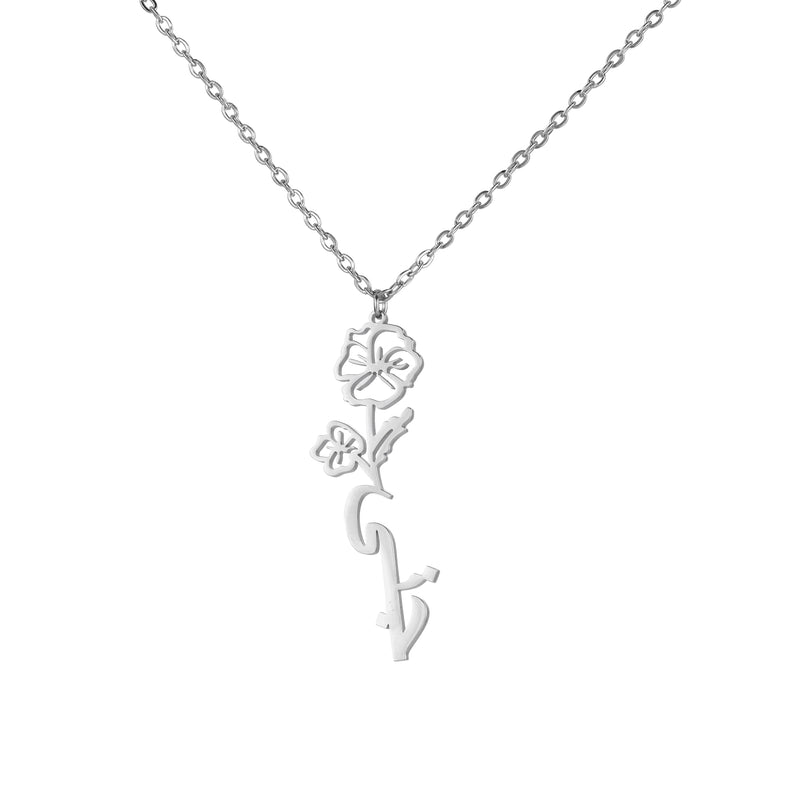 Collar Árabe Nombre con Flor