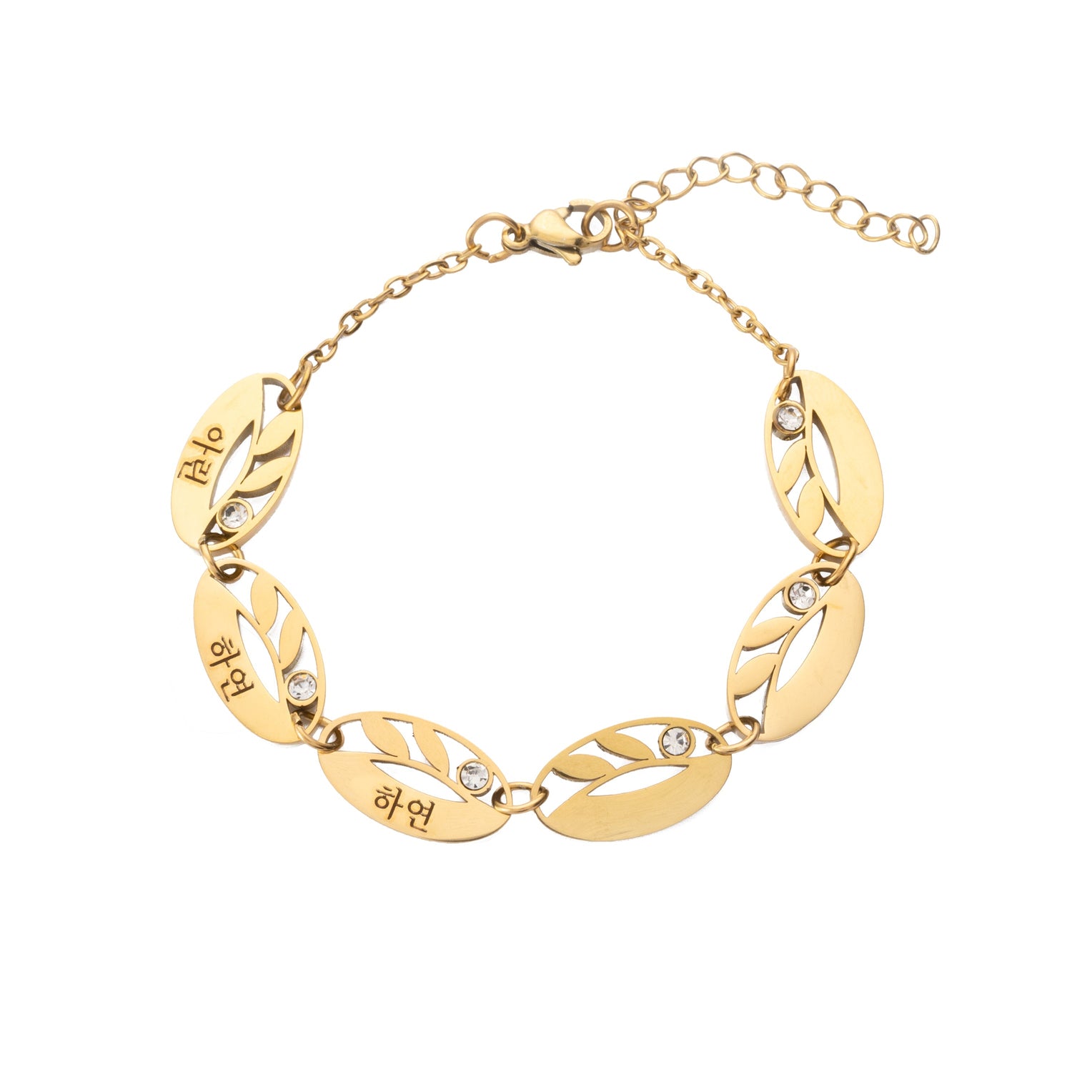 Pulsera Coreana Multihoja Personalizada