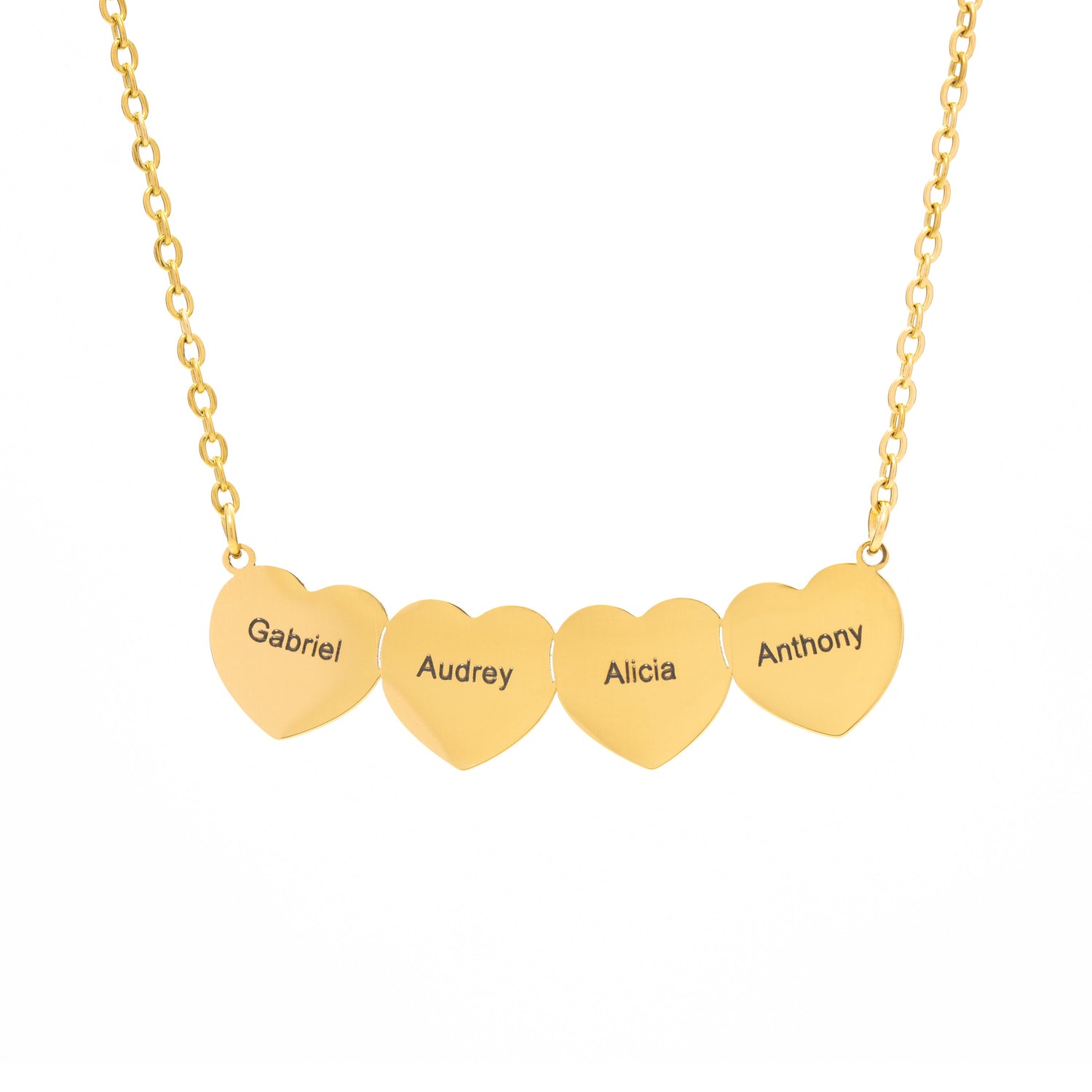 Collar Múltiples Corazones