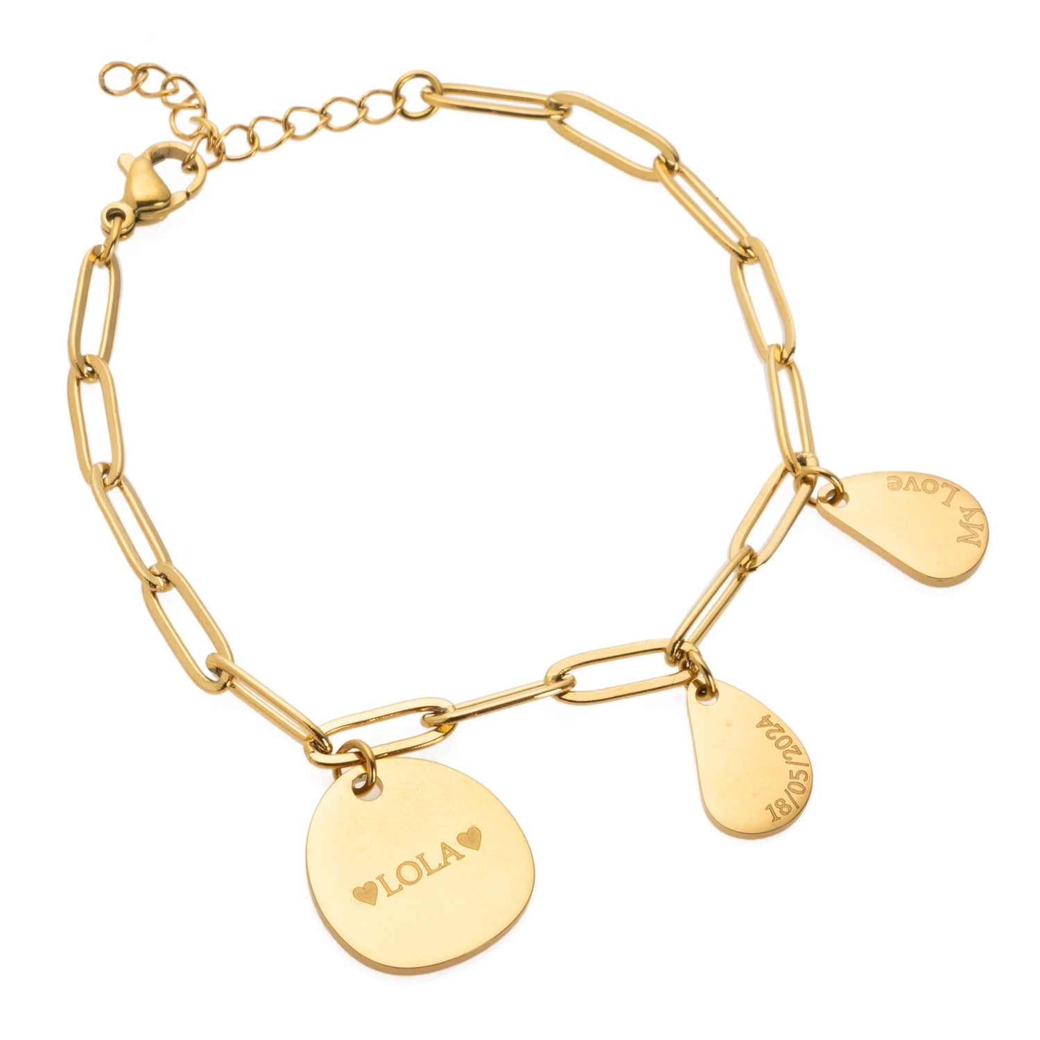 Pulsera Colgante Hazelwood Personalizada