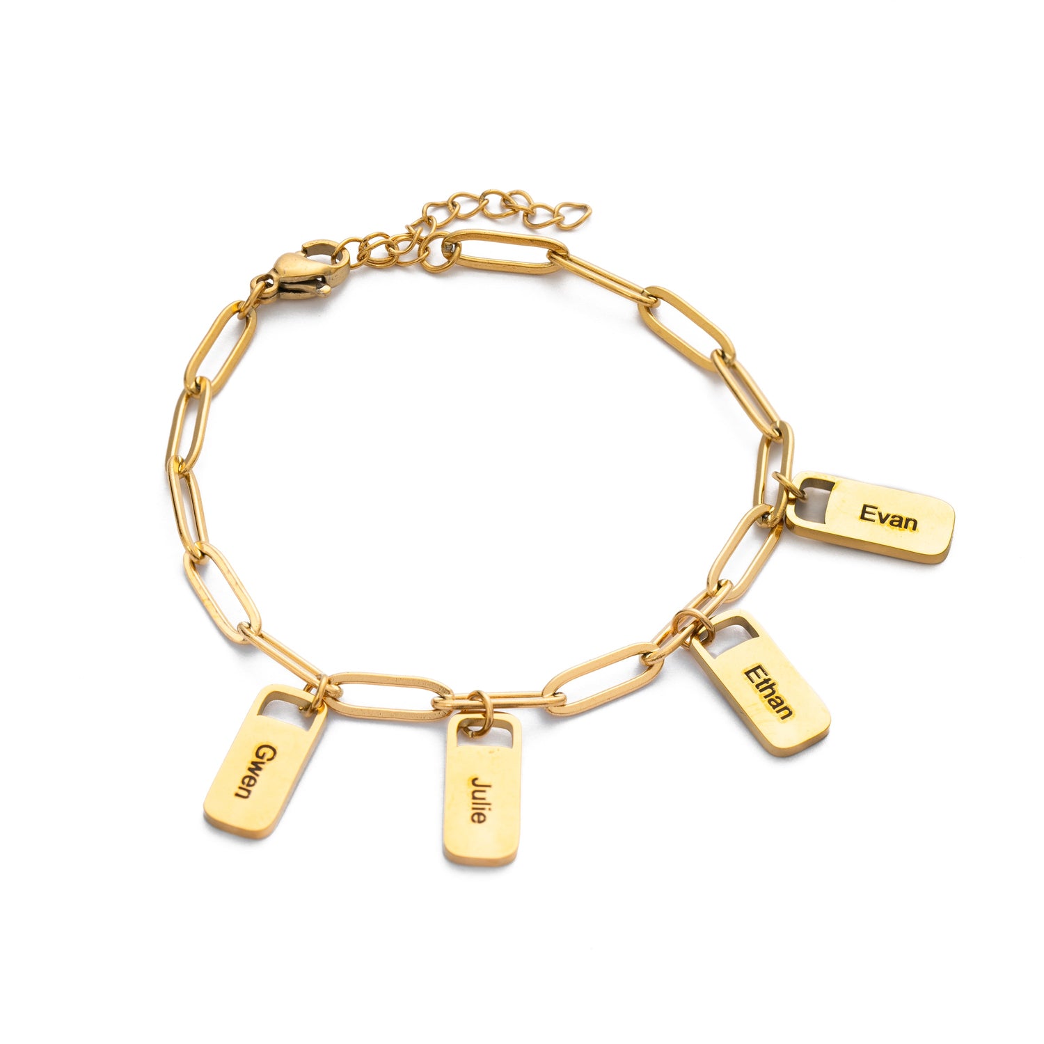 Pulsera Eslabones Personalizada con Charms