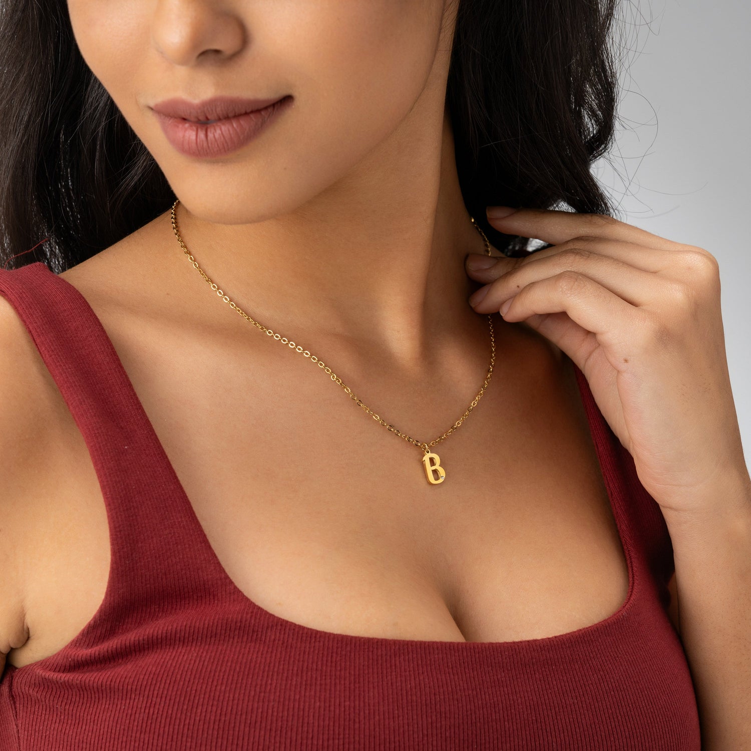Collar Inicial Diamante