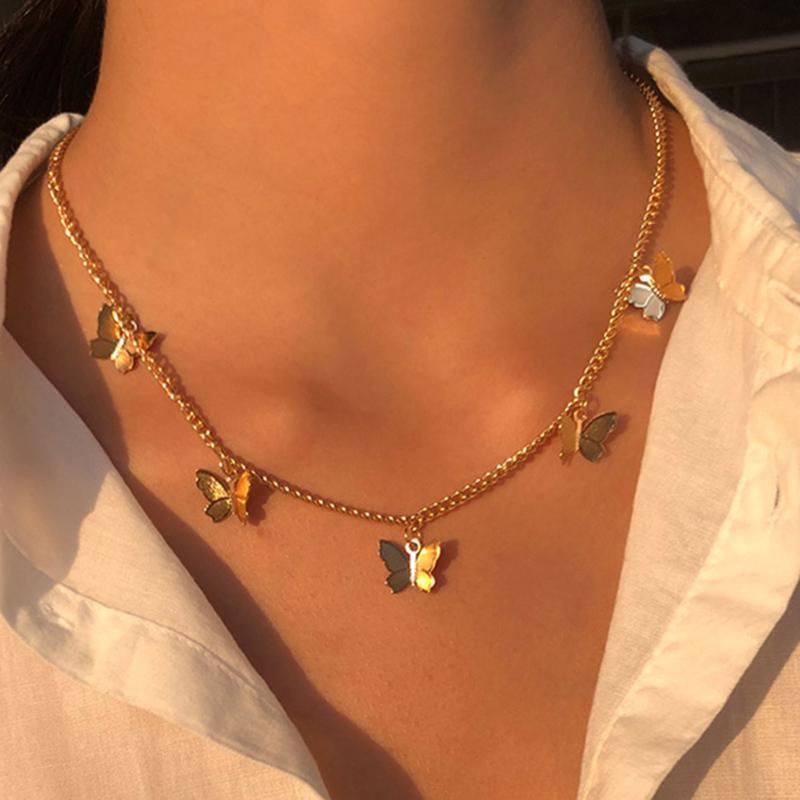 Collar Mariposa Elegante