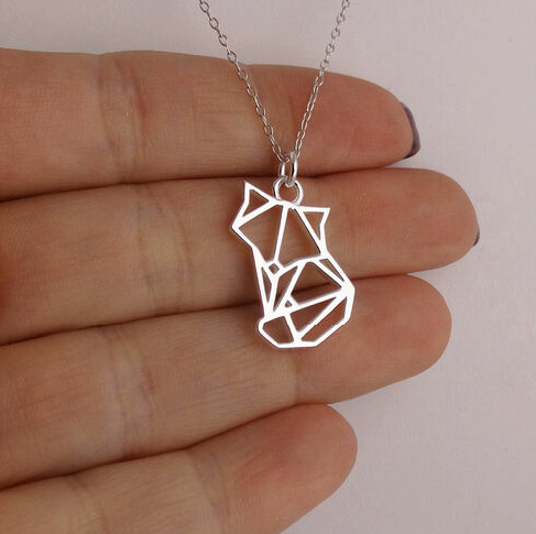 Collar Origami Zorro
