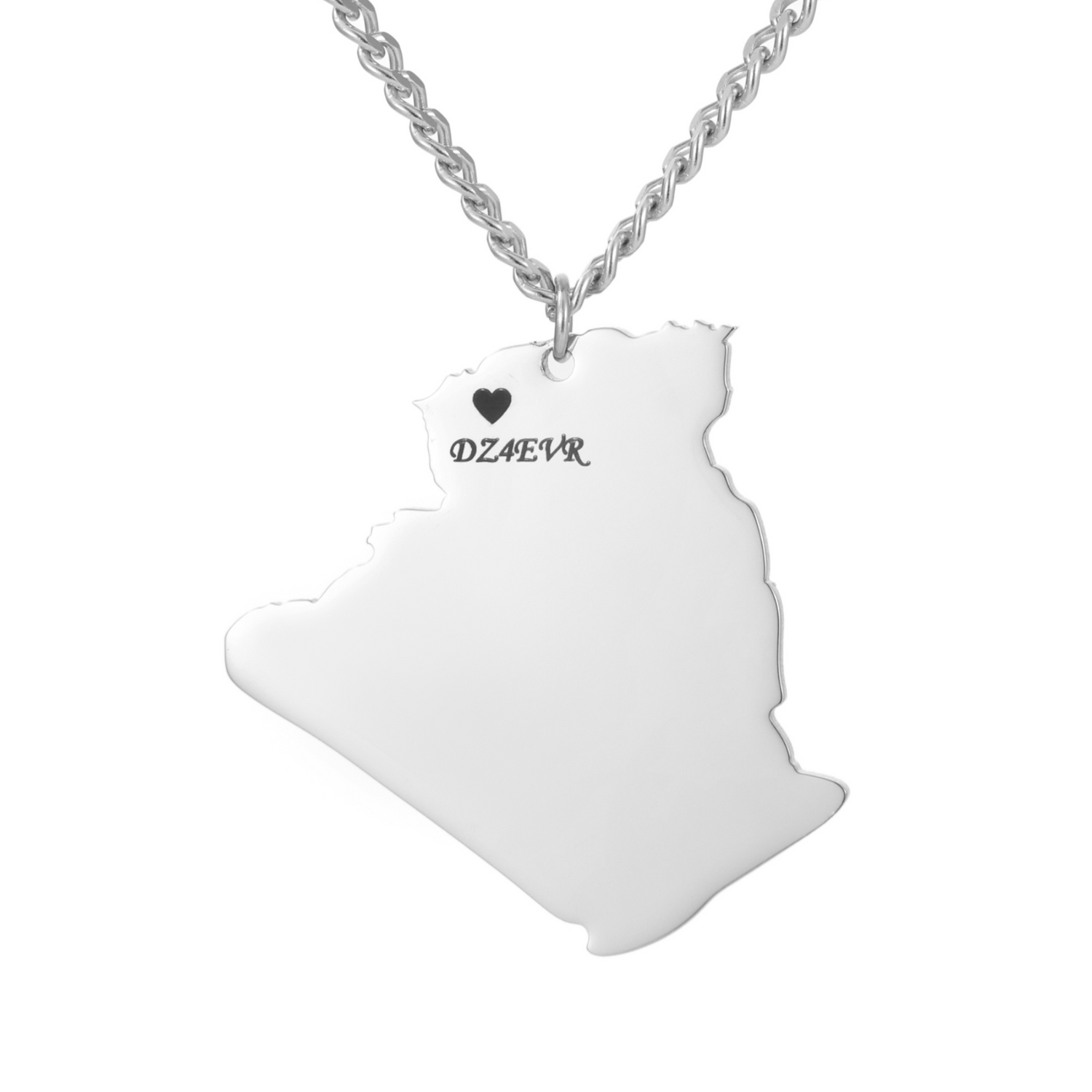 Collar Mapa Personalizado para Hombre