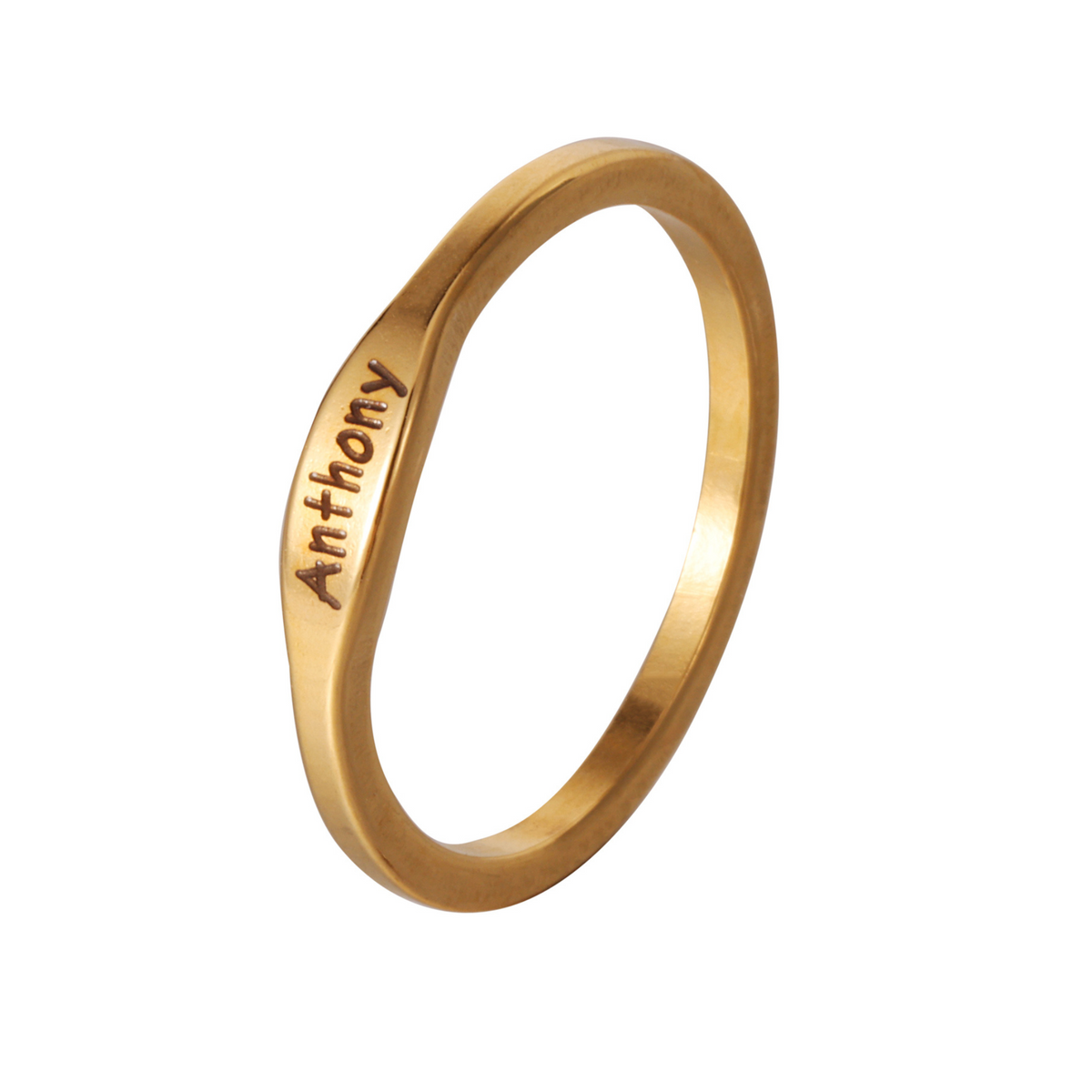 Anillo Nombre Grabado Fino