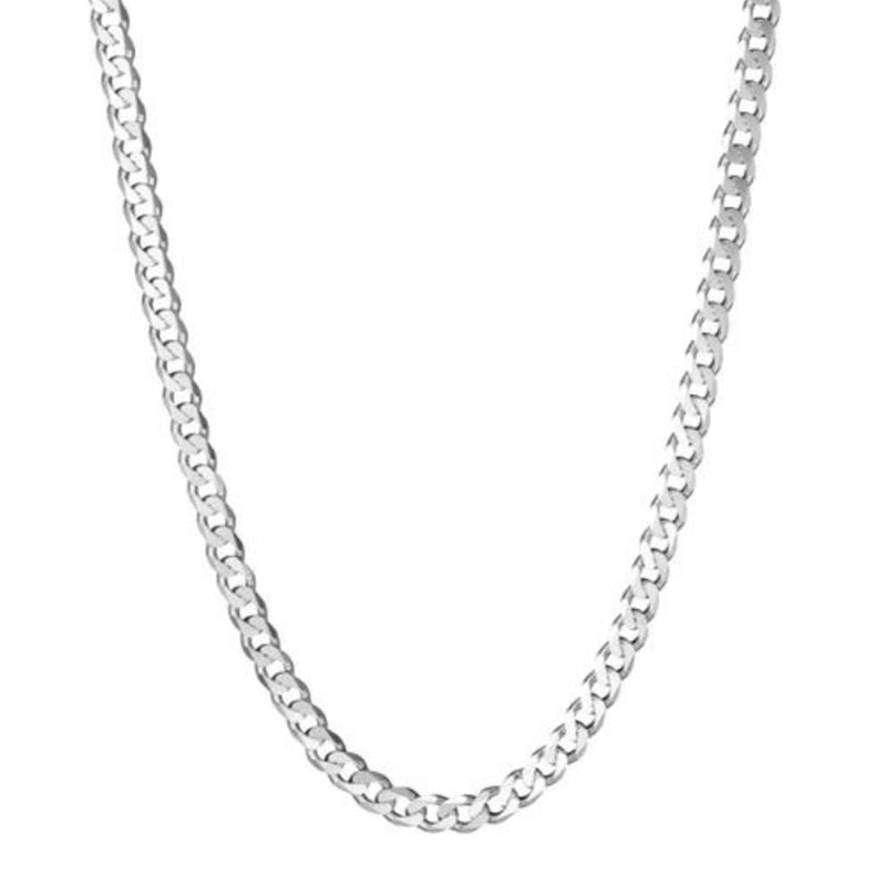 Collar Cadena Minimalista Redondeada para Hombre