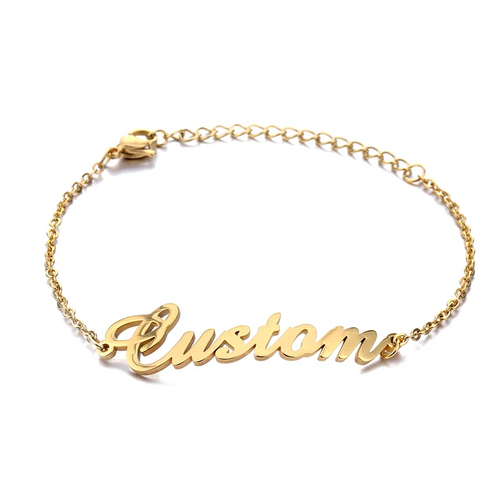 Pulsera con Nombre Clásico Personalizada