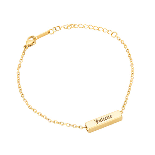 Pulsera con Barra 3D Personalizada