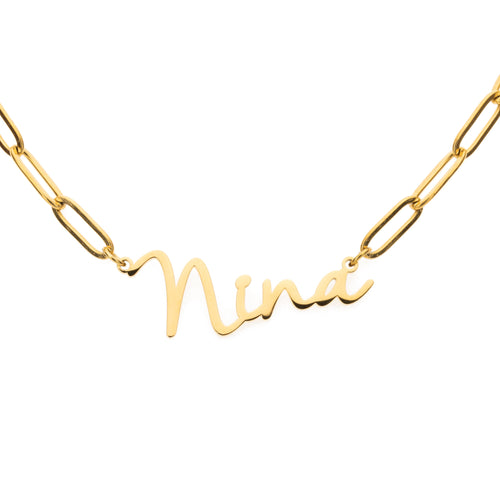 Collar con Nombre Script