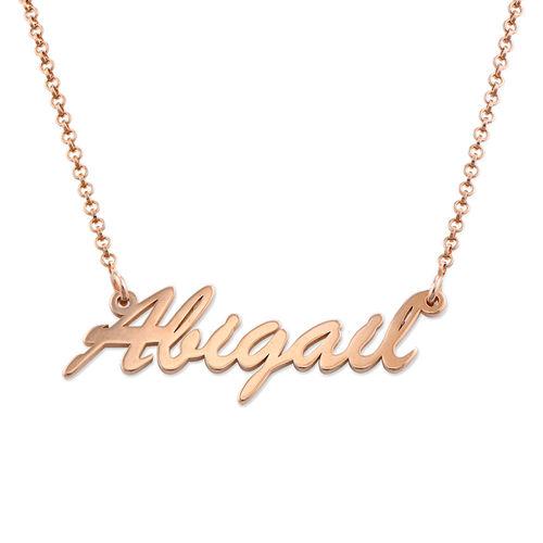 Nuevo collar con Nombre clásico personalizado