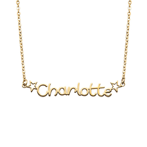 Collar con Nombre Girly personalizado